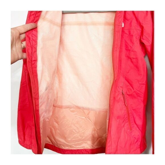 The North Face Women's Red Long-Sleeve Windbreaker Jacket Size Small - Picture 4 of 9